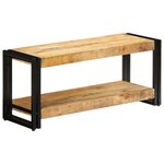vidaXL Meuble TV 90 x 30 x 40  cm Bois de manguier massif