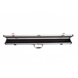 Boitier rigide argent pour queue de billard
