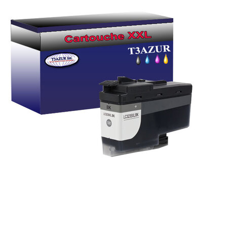Cartouche compatible Brother DCP-J1100DW, MFC-J1300DW, LC3235XL - Noire – T3AZUR