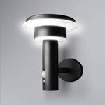 LEDVANCE Applique extérieure Endura Solar Wall double circle 6 W = 600lm Noir