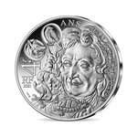 Jean de la fontaine - monnaie de 100€ argent