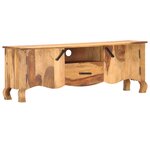 vidaXL Meuble TV 115 x 30 x 42 cm Bois solide
