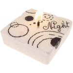 Bougies blanches Ø40 H 110 mm 12 pièces