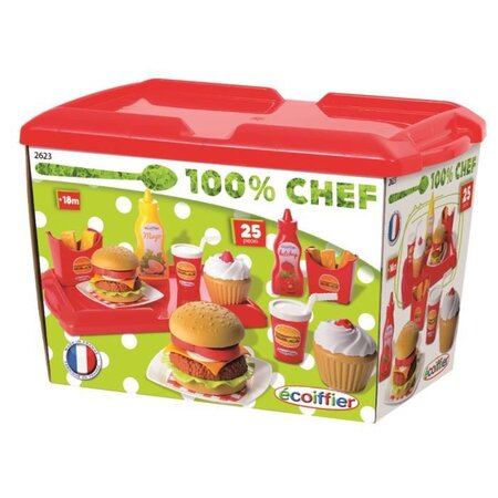 ECOIFFIER CHEF Set Hamburger