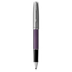 PARKER Sonnet Essentiel Stylo roller  Violet  Recharge noire pointe fine  Coffret cadeau