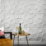 WallArt Panneaux muraux 3D 24 Pièces GA-WA28 beau