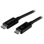 Startech.com câble thunderbolt 3 (40 gb/s) usb-c de 1 m - compatible thunderbolt et usb - cordon thunderbolt - m/m