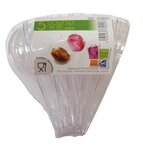Gouttes plastique Cristal H 11 cm 5 pièces