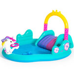 Bestway centre de jeu gonflable licorne magique multicolore