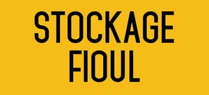 Autocollant vinyl - stockage fioul - l.200 x h.100 mm uttscheid