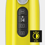KARCHER SC3 UPRIGHT EASYFIX  Balai vapeur pret en 30 secondes 3 réglages de vapeur pour différents types de sols