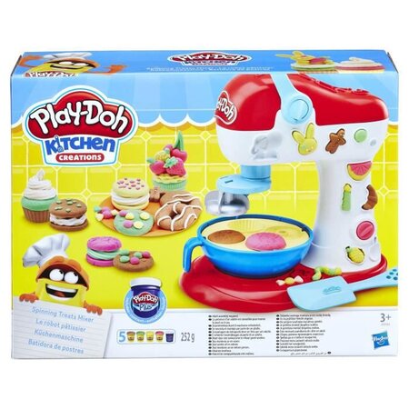 Play-doh kitchen  pate a modeler - le robot pâtissier