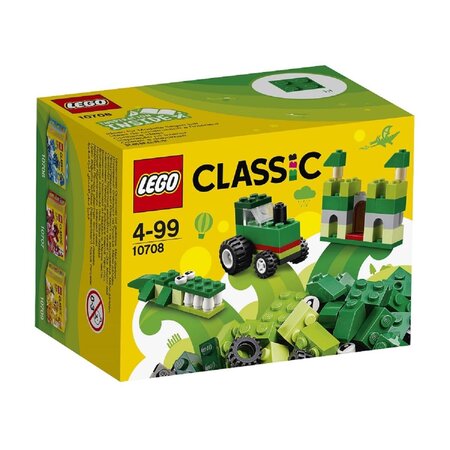 Lego 10708 classic - boite de construction verte