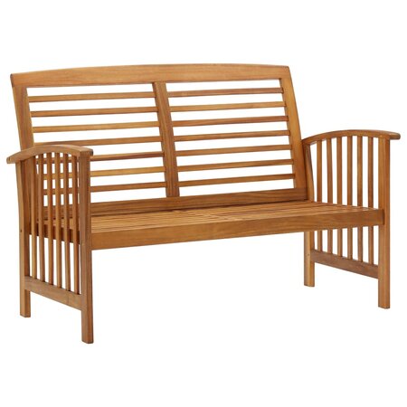 vidaXL Banc de jardin 119 cm Bois d'acacia solide
