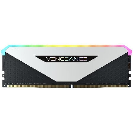 CORSAIR Mémoire Vengeance RGB RT 3200MHz 16GB (2x8GB) Dimm DDR4 Black for AMD Ryzen (CMN16GX4M2Z3200C16W)