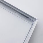 Kit en saillie blanc pour panneau led 30x30 slim - blanc - silamp