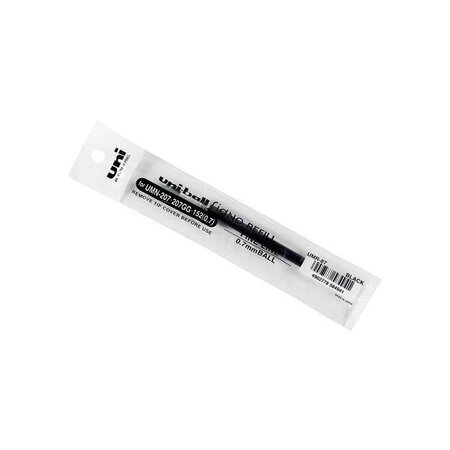 Recharge pour roller encre gel signo 207 umr87 pointe moy. 0 7mm noir x 12 uni-ball
