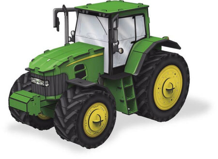 Maquette en carton mousse Tracteur