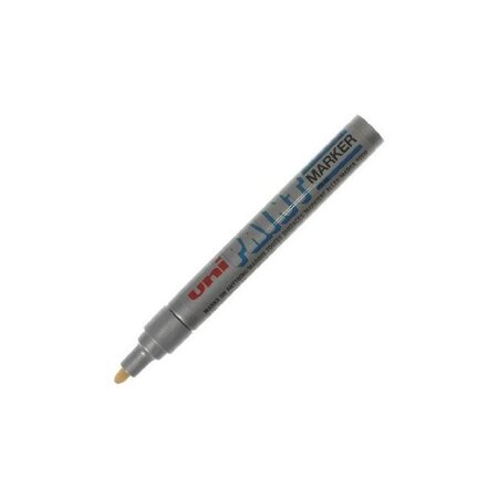 Marqueur Pointe conique moyenne PAINT Marker PX20 2,2 - 2,8mm Argent x 12 UNI-BALL