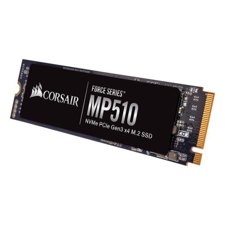 CORSAIR - Disque SSD Force Series MP510 240 Go -  M.2 NVMe PCIe (CSSD-F240GBMP510)