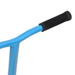 vidaXL Trottinette avec guidon en aluminium Bleu