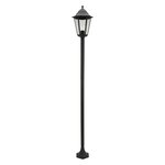 Smartwares Lampadaire de jardin 60 W Noir 175 cm CLAS5000.035