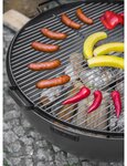 Grille de cuisson ronde  en acier avec 4 poignées