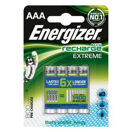 Energizer accu recharge 1 hour