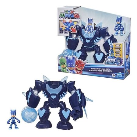 Pyjamasques - robo-yoyo - jouet préscolaire avec sons et lumieres et figurine yoyo  pour enfants