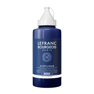Peinture acrylique en bidon bleu primaire 750ml - lefranc & bourgeois