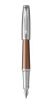PARKER Urban Premium - Stylo Plume, orange, attributs chromés, plume moyenne, en écrin