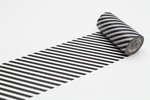 Masking Tape MT Casa Rayé 10 cm noir - stripe black