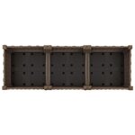 vidaXL Lit surélevé 120x40x23 cm Polypropylène