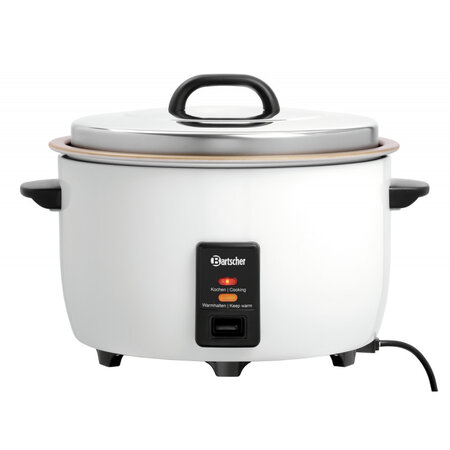 Cuiseur à riz professionnel - 12 litres - bartscher -  - acier inoxydable12 500x440x370mm