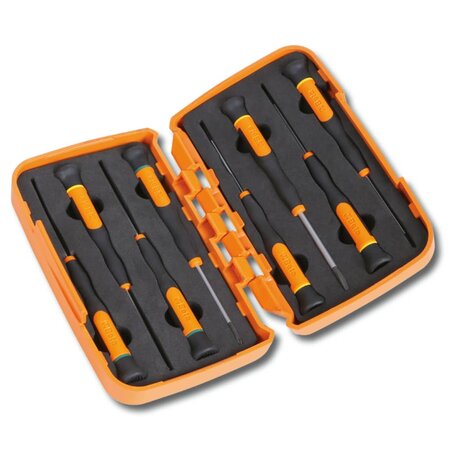 Beta tools ensemble de micro-tournevis 8 pièces 1257lph/s8