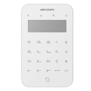 Clavier lcd sans fil pour alarme hikvision ax pro hikvision ds-pk1-lt-we