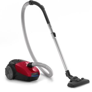 Philips fc8243/09 - aspirateur traîneau avec sac powergo - 750w - 77 db - a - rouge sportif