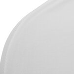 vidaXL Housse de chaise extensible 100 Pièces Blanc