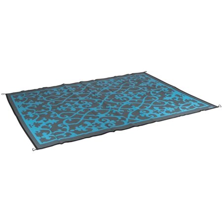 Bo-Camp Tapis d'extérieur Chill mat Lounge 2 7x2 m Bleu 4271021