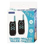 LEXIBOOK Talkies-walkies noirs 5 kilometres de portée