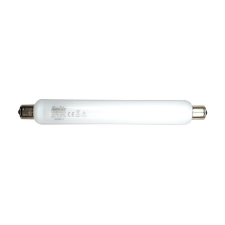 Tube led s15  3w .cons (28w .eq)  lumière blanche chaude