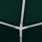 vidaXL Tente de réception et parois latérales 4x4 m Vert 90 g/m²