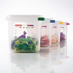 Boîte alimentaire 2 6 litres gn 1/6 - lot de 4 - araven -  - polypropylène2.6 176x162x150mm