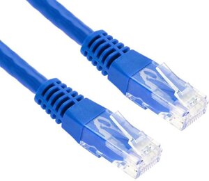 Câble/Cordon réseau RJ45 Dexlan Catégorie 6 FTP (F/UTP) Droit 30cm (Bleu)