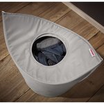 Leifheit corbeille à linge gris 60 x 35 x 80 cm 80022
