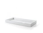 Dallas Lit ZH 90X200cm Blanc + Tente textile papillon + lit gigogne