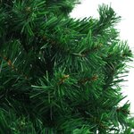 vidaXL Arbre de Noël artificiel pré-éclairé/boules 210 cm 910 branches