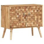 vidaXL Buffet 75x35x65 cm Bois d'acacia solide