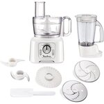 Moulinex robot multifonctions double force 544110 - 800w - bol 2 2l - 2 sorties moteur - fonction pulse - disque réversible  blender