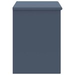 vidaXL Table de chevet Gris clair 35x30x40 cm Bois de pin massif